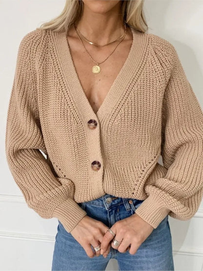 Women Chunky Knit Cardigan | Winona