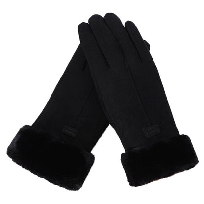 Isla | Stylish & Warm Furry Winter Gloves for Women