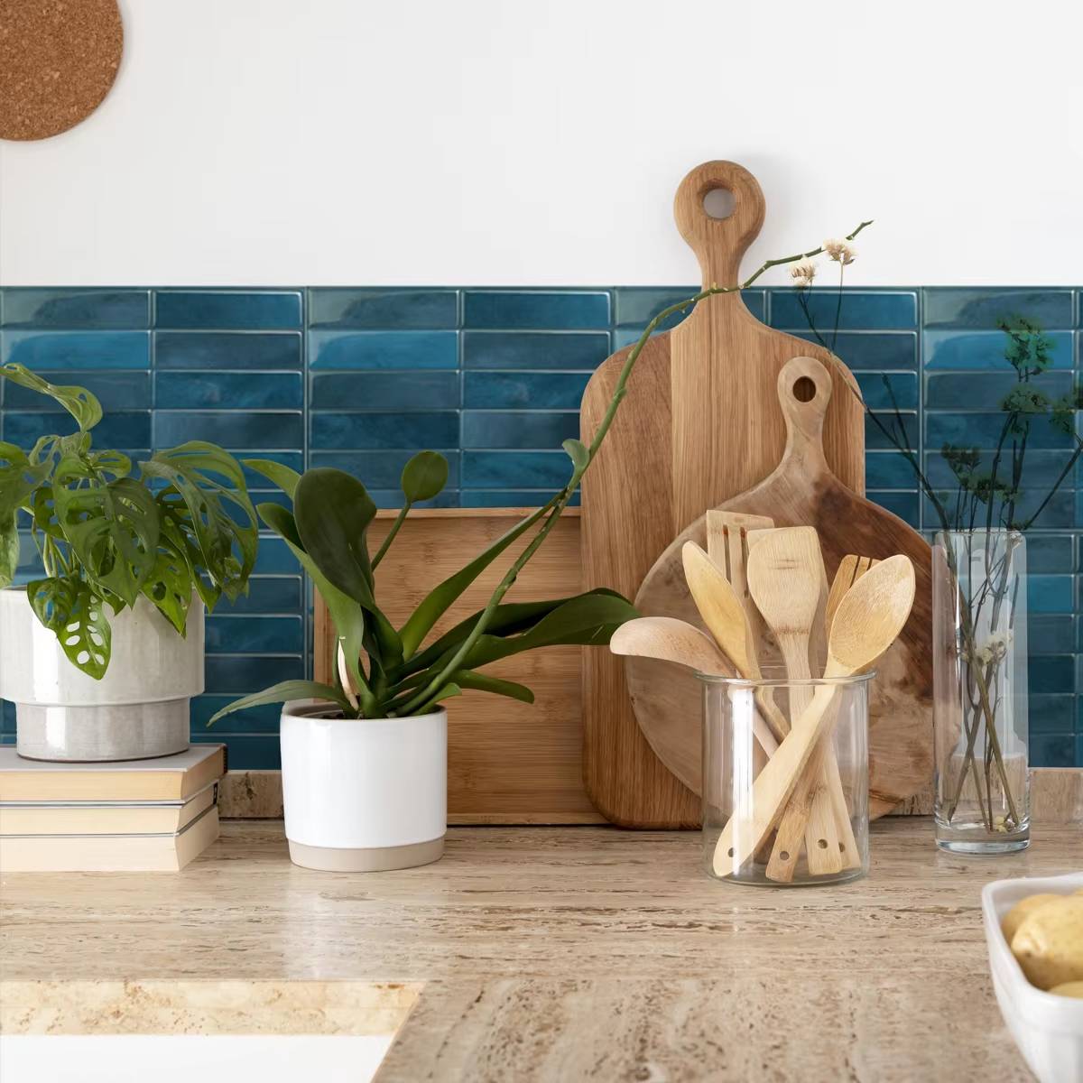 Adhesive Wall Tiles Vinyl Glossy | Home Decor Solution 6