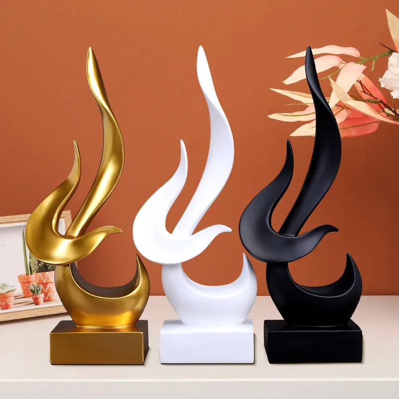 Home Decorative Sculpture Modern Resin | Elegance 3