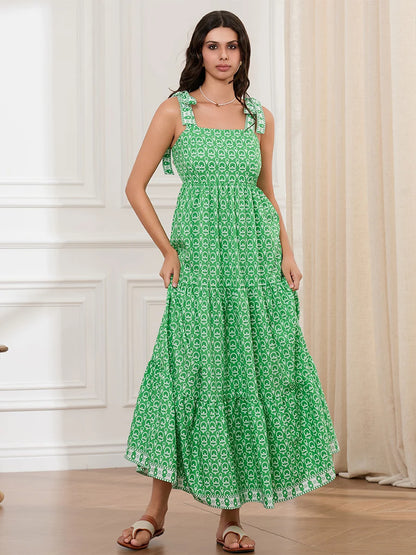 Women Boho Maxi Dress | Indie