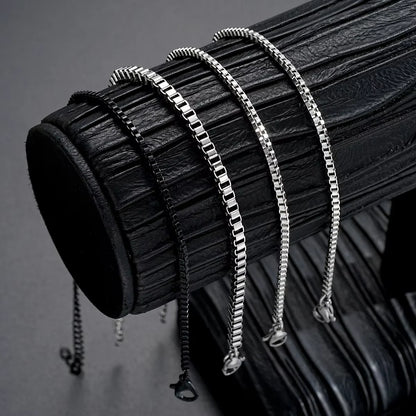 Men's Bracelets Silver Stainless Steel | Vintage Style-4