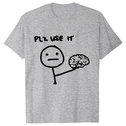 Variant image for Men's Graphic T-Shirt Black Cotton | Sarcastic Humor-4