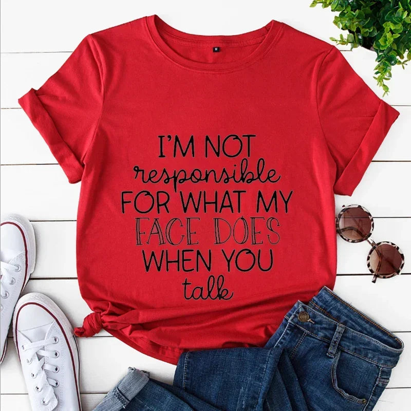 Variant image for Women Graphic Tee Black Cotton | Attitude-6