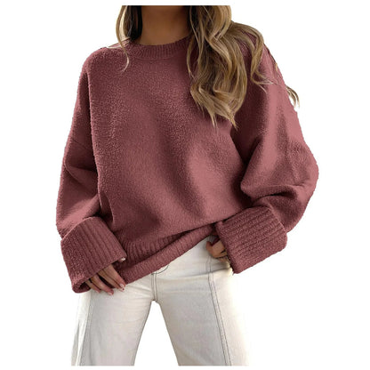 Women Cozy Oversized Textured Sweater | Yasmin