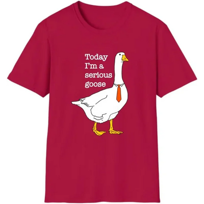 Variant image for Men's T-Shirt White Cotton | Goose Humor-23
