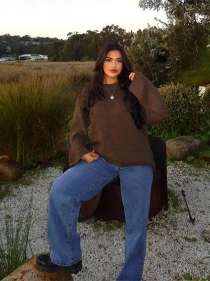 Oversized Knit Sweater | Gilda