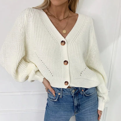Women Chunky Knit Cardigan | Winona