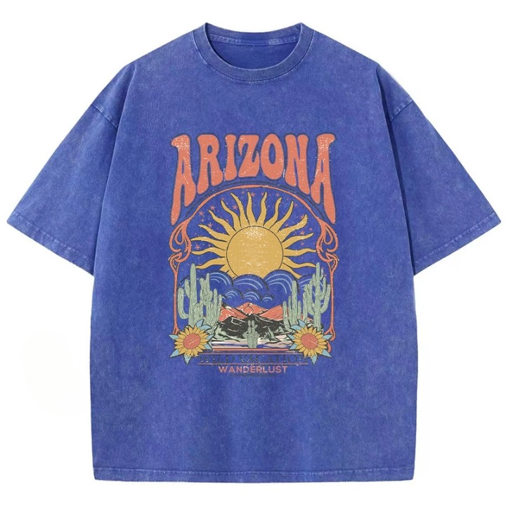 Vintage Wash Arizona Graphic T-Shirts