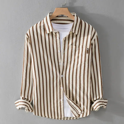 Men's Striped Casual Shirt | Tempo