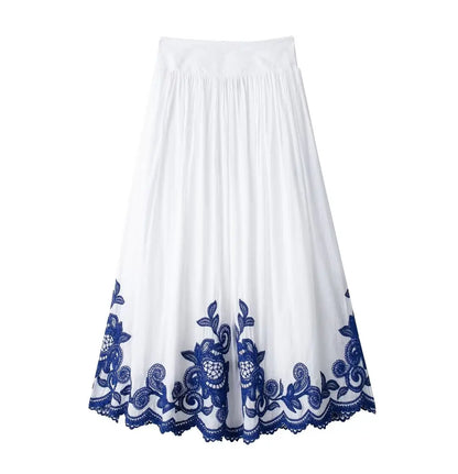 Variant image for Women Two-Piece Summer Set White Polyester | Summer Breeze-3
