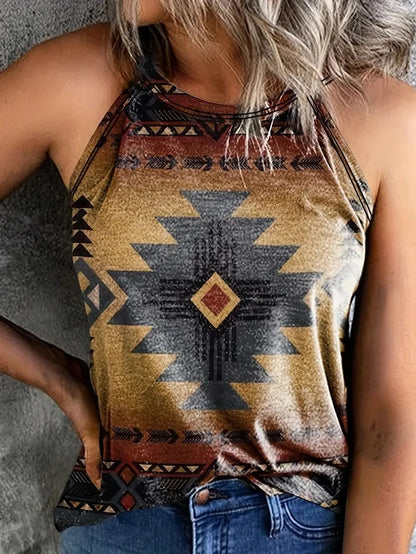 Boho Tribal Tank Top | Nelida