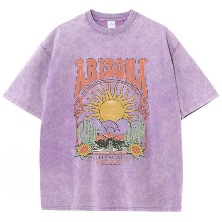 Vintage Wash Arizona Graphic T-Shirts