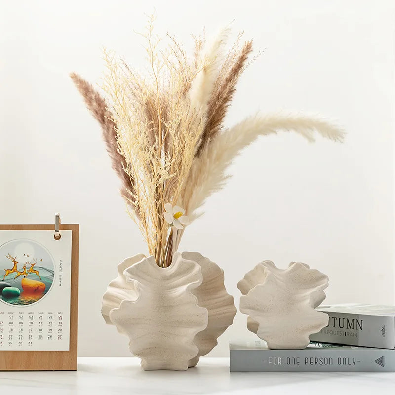 Decorative Vase Coral Ceramic | Ocean Breeze 4