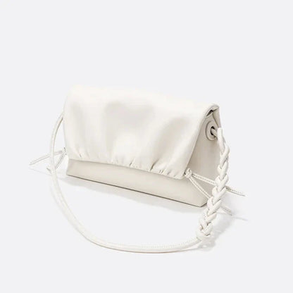 Ruched Detail Flap Bag | Alba