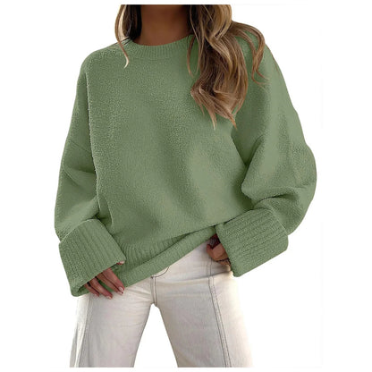 Women Cozy Oversized Textured Sweater | Yasmin