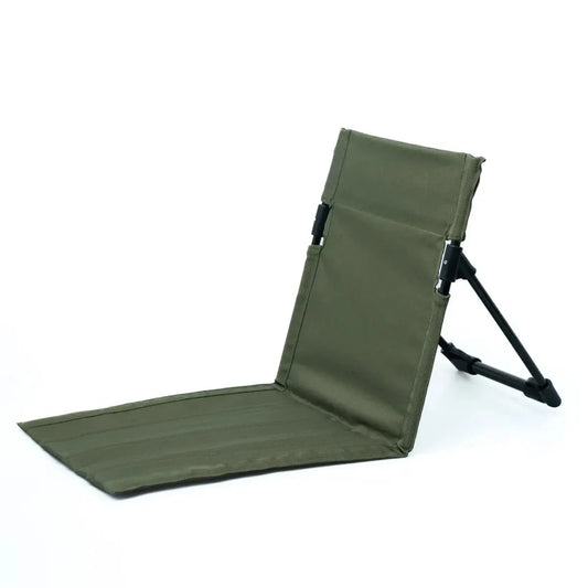 Unisex Floor Chair Blue Aluminum | RelaxSeat 1