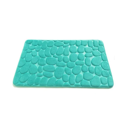 Non-Slip Bath Mat White Coral Fleece | Comfort 1