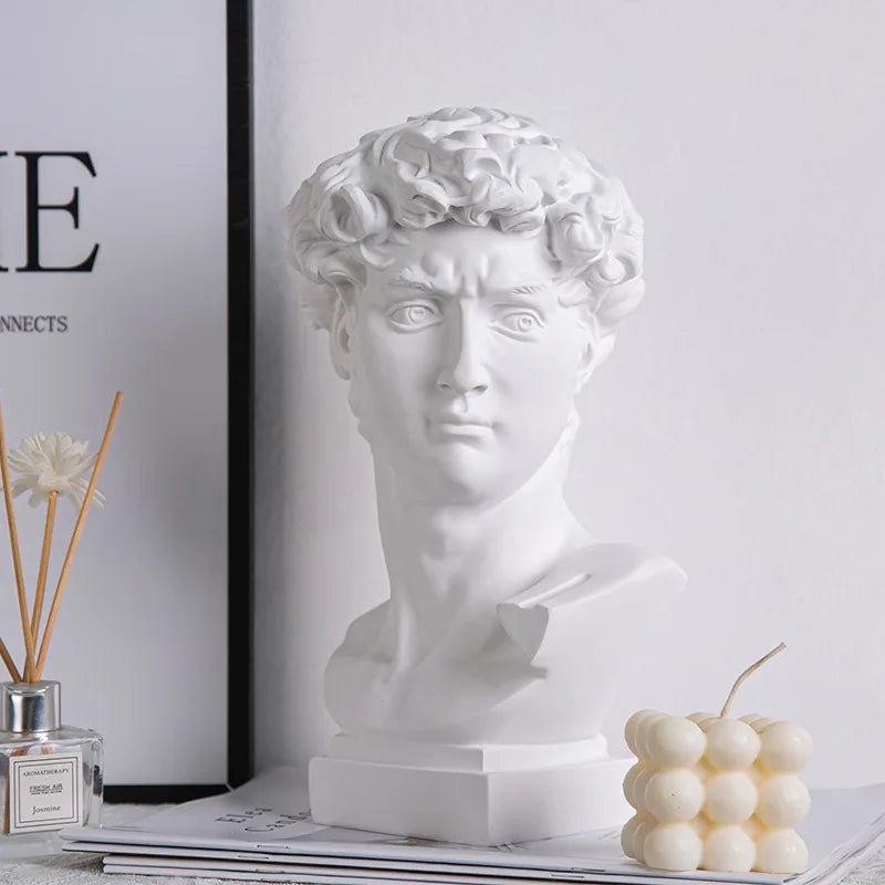Modern Decorative Sculpture Resin | David 4