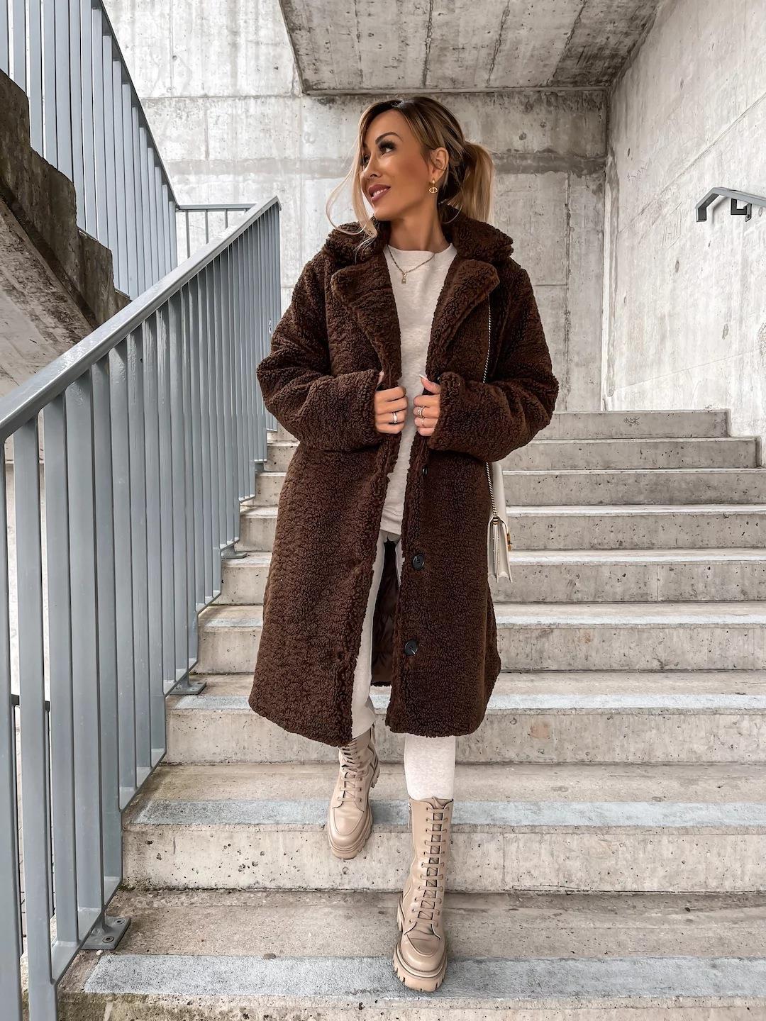 Oversized Teddy Coat | Danica