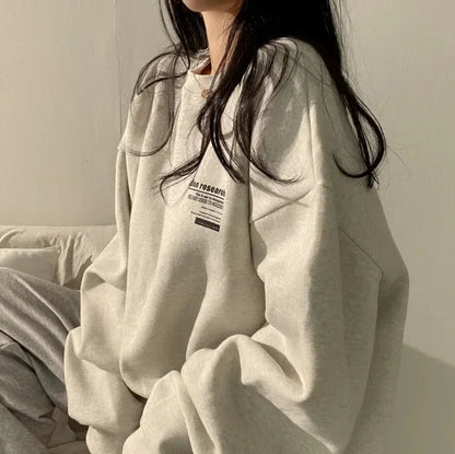 Oversized Minimalist Sweatshirt | Ernestina