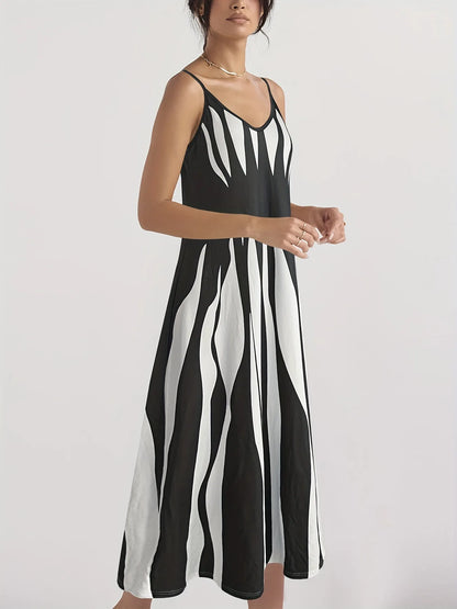 Striped Maxi Dress | Mariana