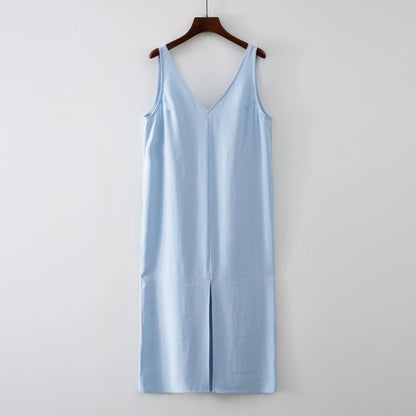 Minimalist Sleeveless Slip Dress | Janetta