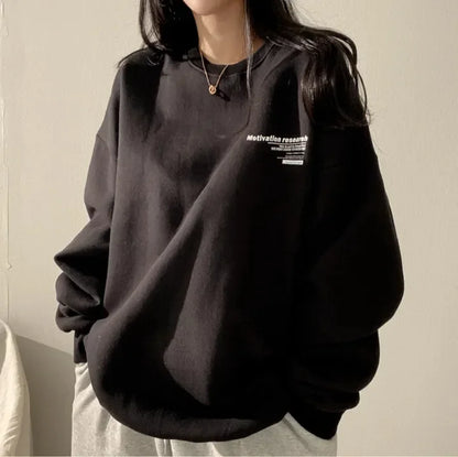 Oversized Minimalist Sweatshirt | Ernestina