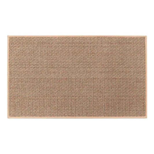 Non-Slip Bath Mat Beige Jute | CozyStep 1