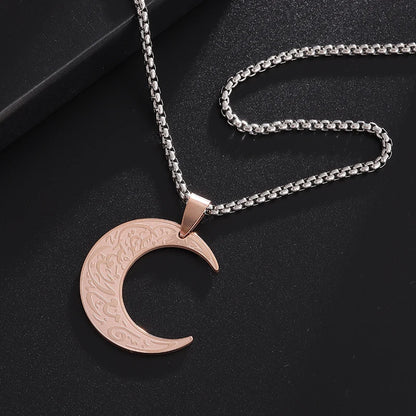 Variant image for Men's Necklace Stainless Steel Pendant | Zulfiqar-7