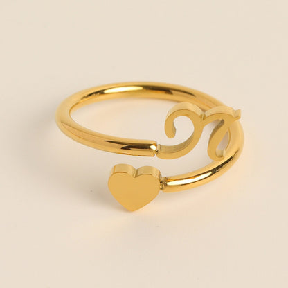 Variant image for Women Heart Ring Silver | Heartfelt Charm-13