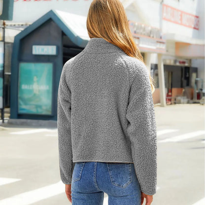 Women Quilted Sherpa Jacket | Winslet