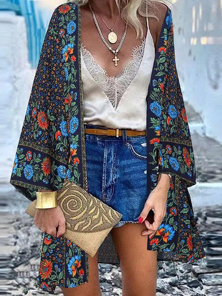 Floral Boho Kimono | Magnolia