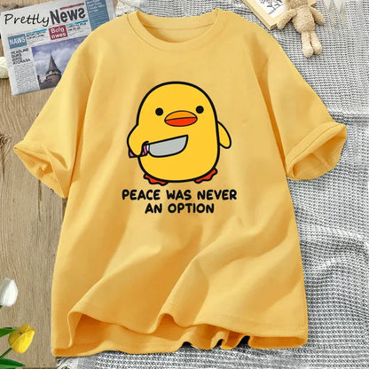 Variant image for Women Graphic Tee Cotton Short Sleeve | Goose Humor-2