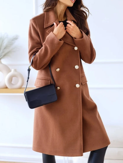 Classic Double-Breasted Coat | Wilma