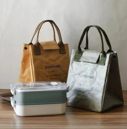 Oiled Paper Look Lunch Bags | Lany