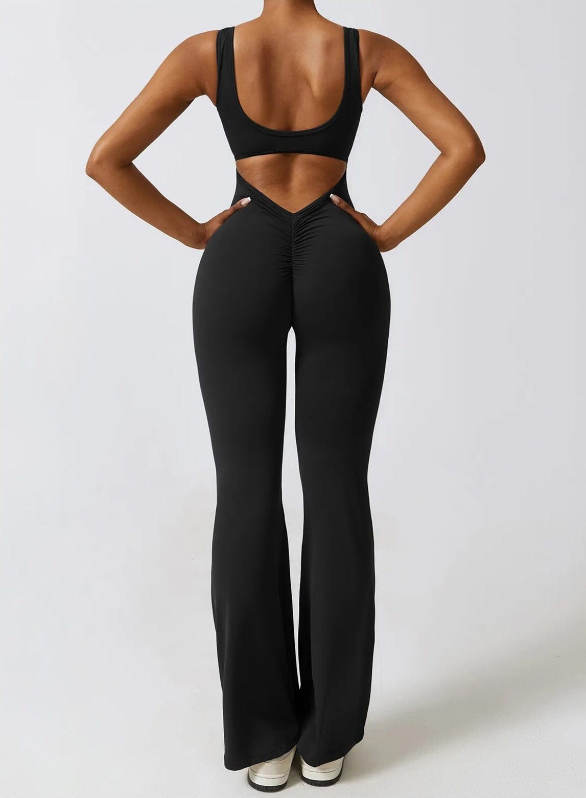 Variant image for Women Jumpsuit Black Nylon | Sophia-5