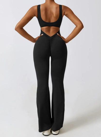 Variant image for Women Jumpsuit Black Nylon | Sophia-5