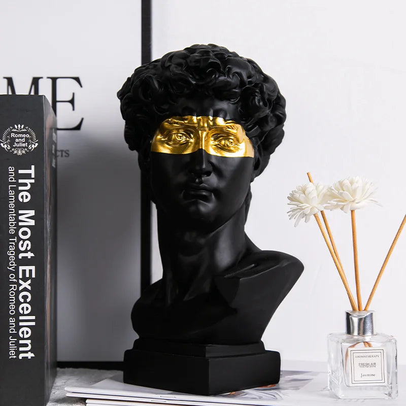 Modern Decorative Sculpture Resin | David 5