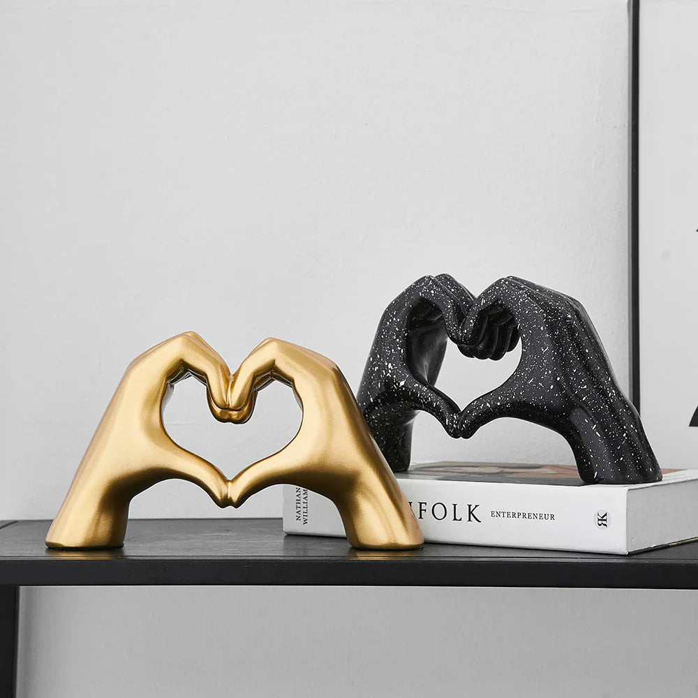 Decorative Sculpture Love Resin | Elegant Home Accent 4