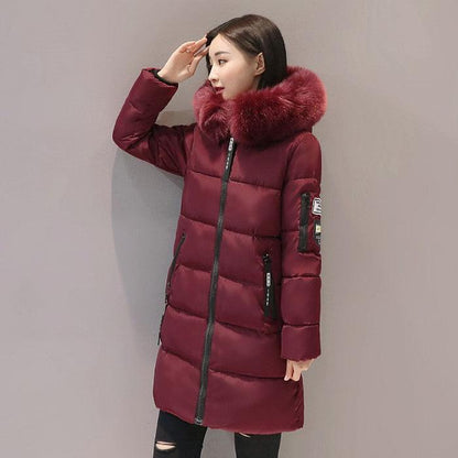 Luxury Faux Fur Hooded Puffer Coat | Jazara