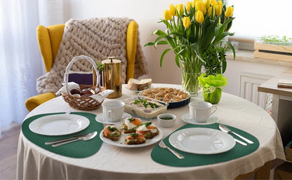 Table Mat Set Waterproof PU | Elegant Dining | Modern Design 6