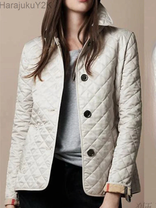 Women Quilted Tailored Jacket | Seraphina