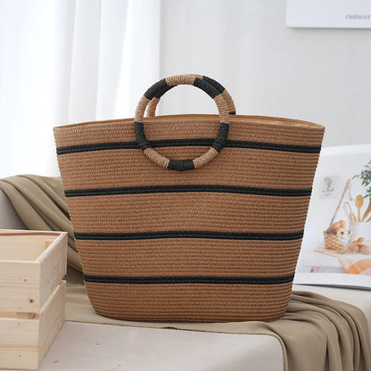 Women Handcrafted Straw Tote Bag | Elara