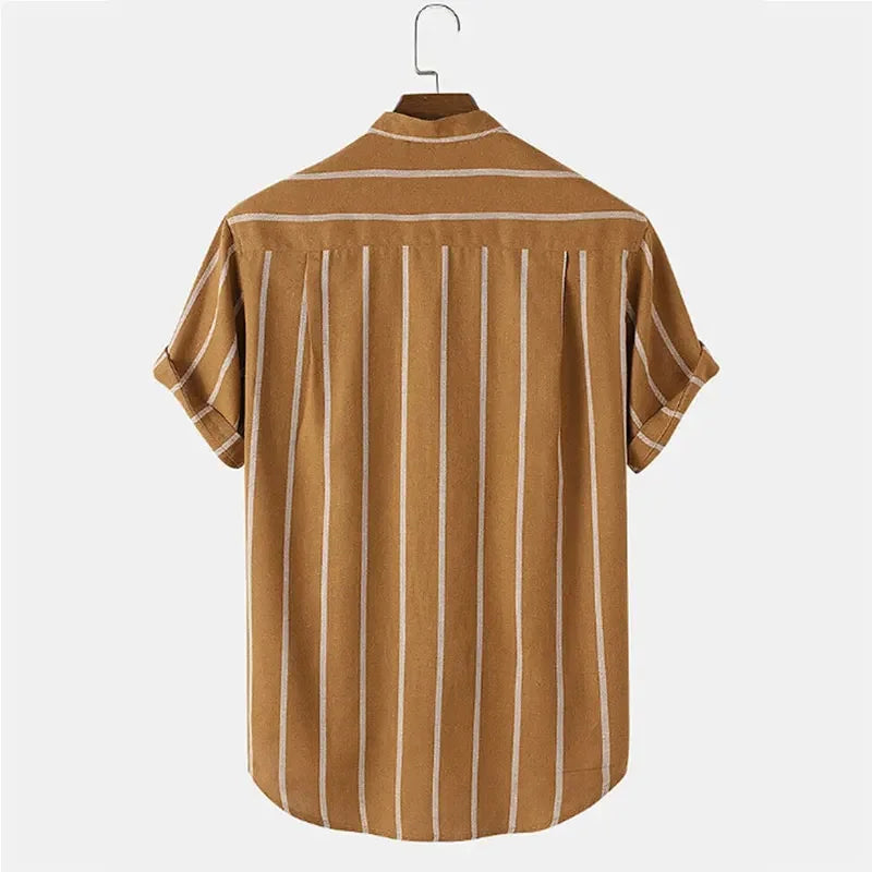 Striped Button-Up Shirt | Julian