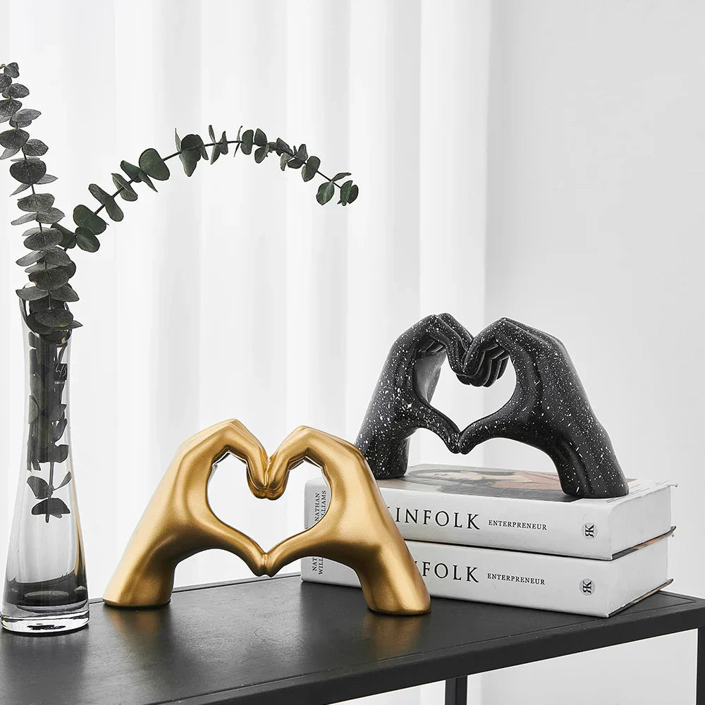 Decorative Sculpture Love Resin | Elegant Home Accent 2