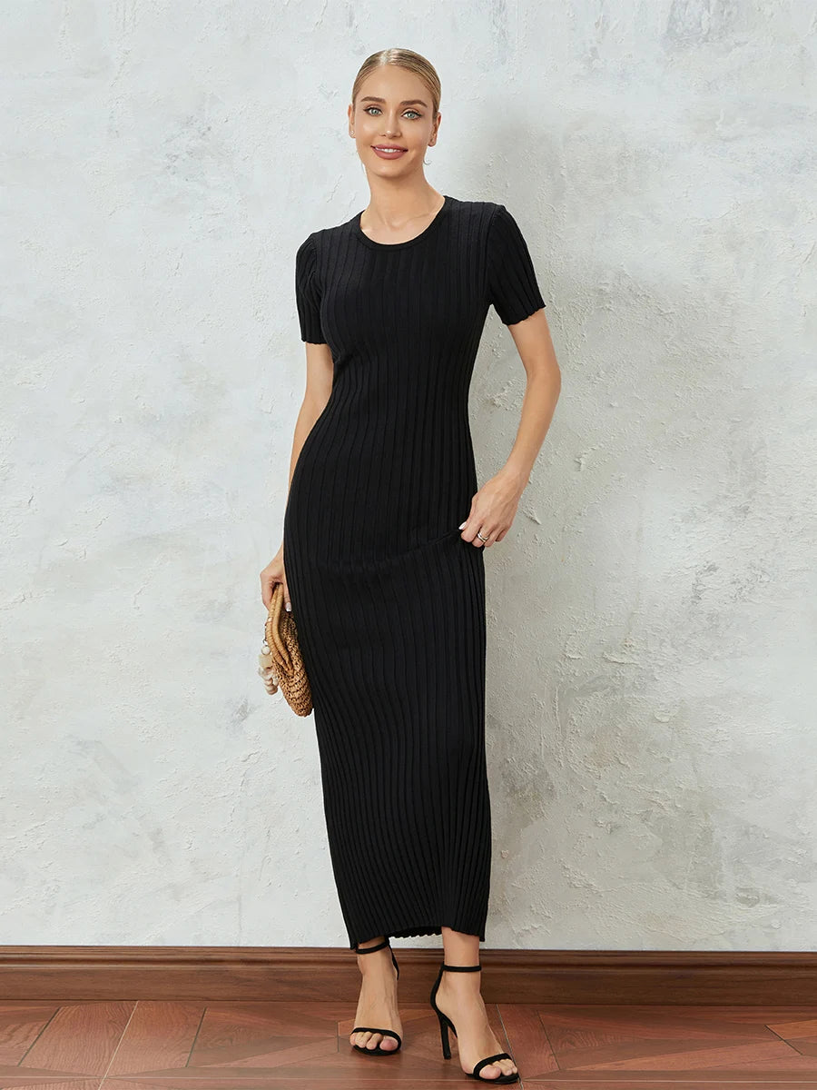 Pleated Maxi Dress | Maya