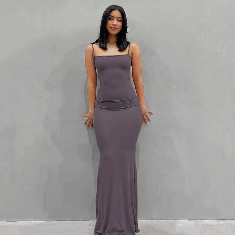 Maxi Dress Slim | Santorini