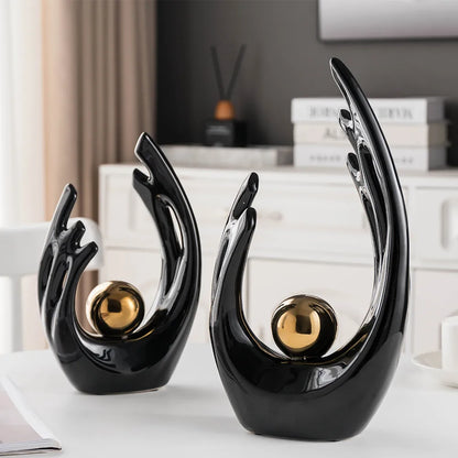 Abstract Sculpture Home Decor Resin | Elegance 2
