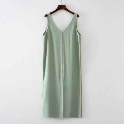 Minimalist Sleeveless Slip Dress | Janetta